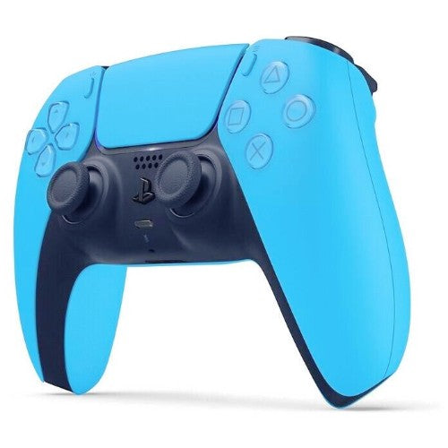 Pack Manette Sony PS5 sans fil DualSense Starlight Blue + Console Sony PS5 Slim Digital Edition 1TO