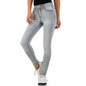 Jeans Femme strass et nœud arrière grey