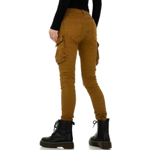 Jeans Femme façon cargo