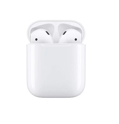 Pack Apple AirPods 2 Original avec Étui de Charge 2e Génération Blanc + Smartphone iPhone 14 Apple Mauve 512 Go