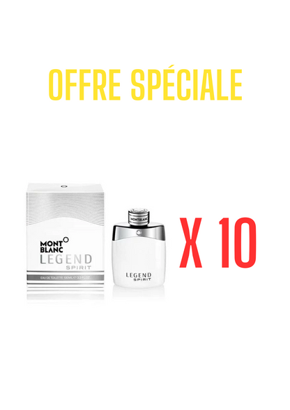 Lot de 10 Parfums homme Legend MONTBLANC EDT 100ml