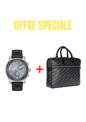 Pack Montre Homme Guess 46 mm + Sac Ordinateur Emporio Armani LAVAGNA