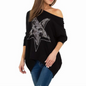 Pull Femme large stars