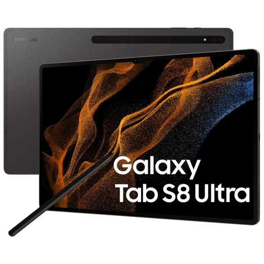 Tablette Samsung Tab S8 Ultra SM-X900 12 GO RAM 14,6″ Qualcomm Snapdragon 8 Gen 1 Gris 256 GO